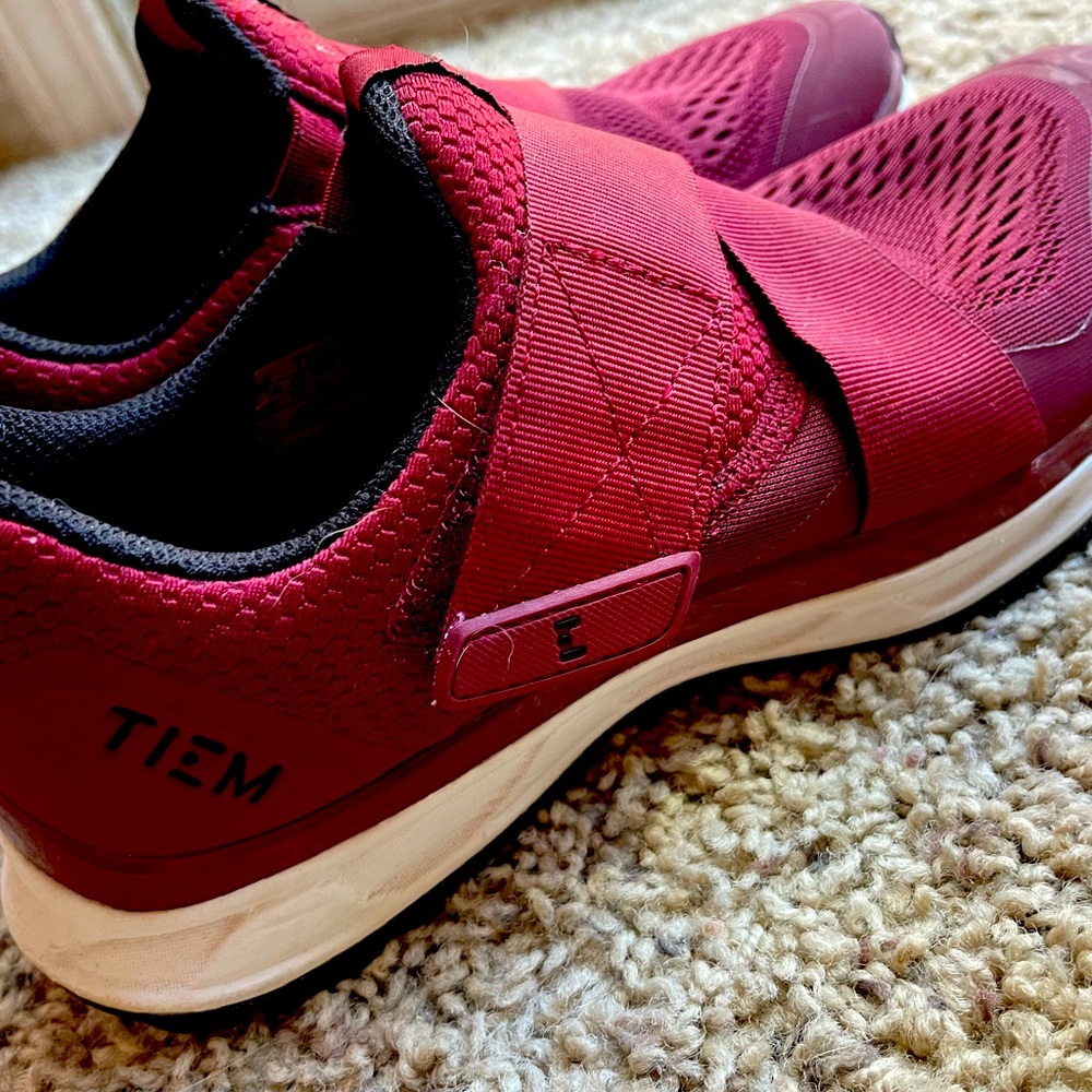 Tiem cycling shoes, size 8